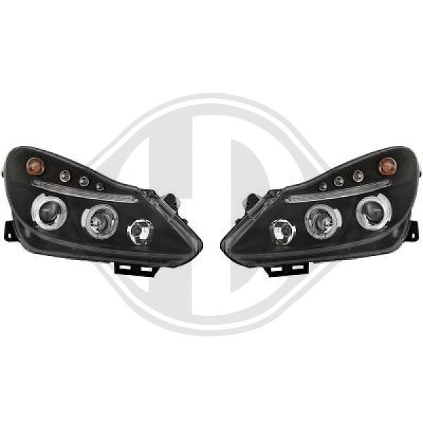 Hauptscheinwerfersatz DIEDERICHS 1814480 für OPEL 4052355066800 | eBay