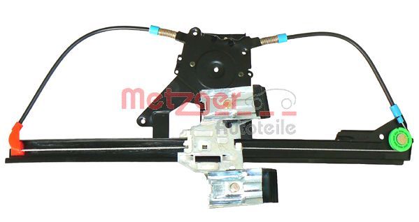 Fensterheber Hinten Links Metzger 2160011 FÜR VW Fenstermechanismus