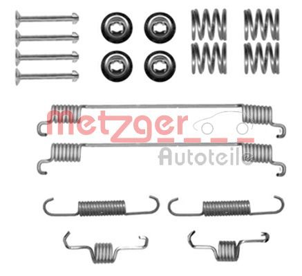ZubehöRsatz Bremsbacken Hinten Metzger 105 0889 FüR Smart