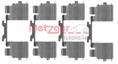 ZubehöRsatz Scheibenbremsbelag Vorne Hinten Metzger 109 1725 FüR CitroËN